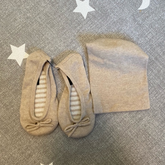 Sofia Cashmere Shoes - Cashmere ballet slippers
